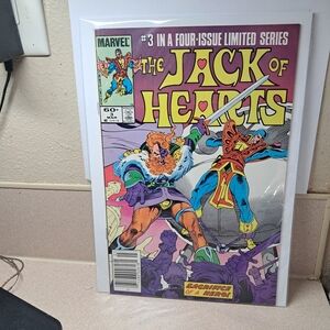 Marvel The Jack of Hearts Comic with Bold Colors #3
